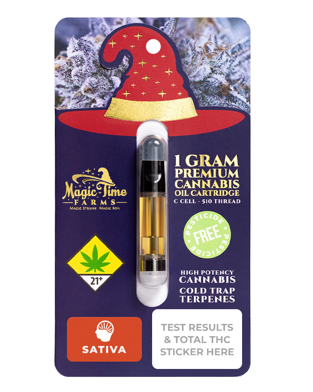 Magic Time Farms disposable package