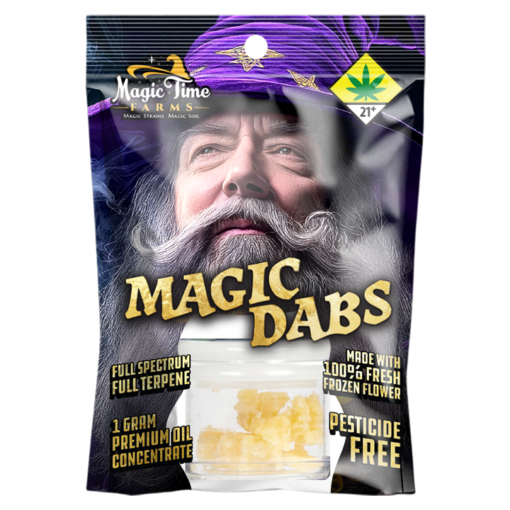 Magic Time Farms disposable package