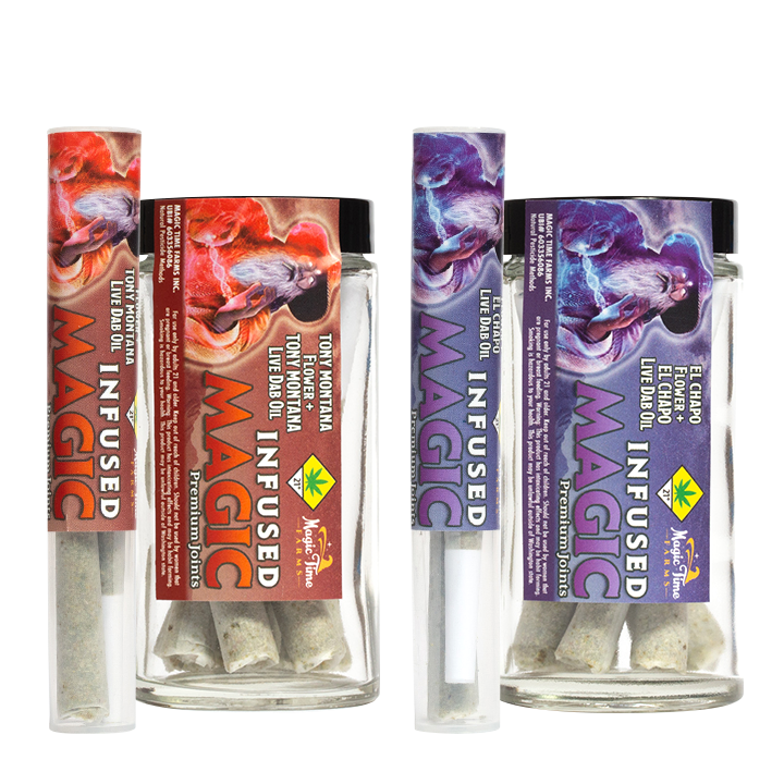 Magic Time Farms disposable package