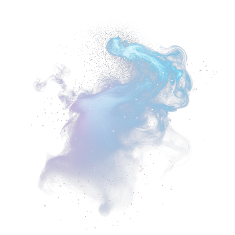 Decorative smoke element