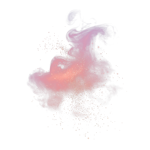 Decorative smoke element